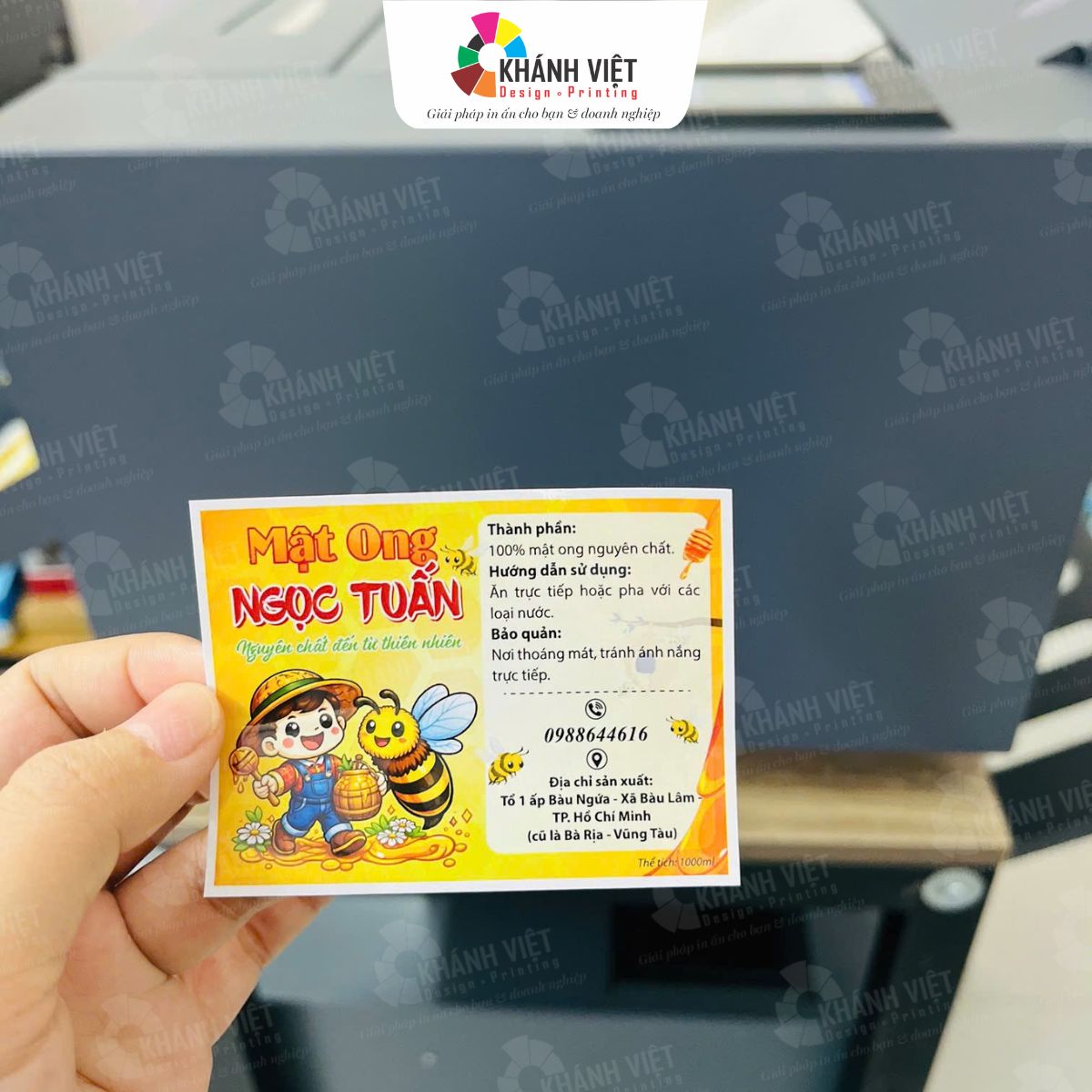 Tem mật ong ấn tượng và đẹp mắt