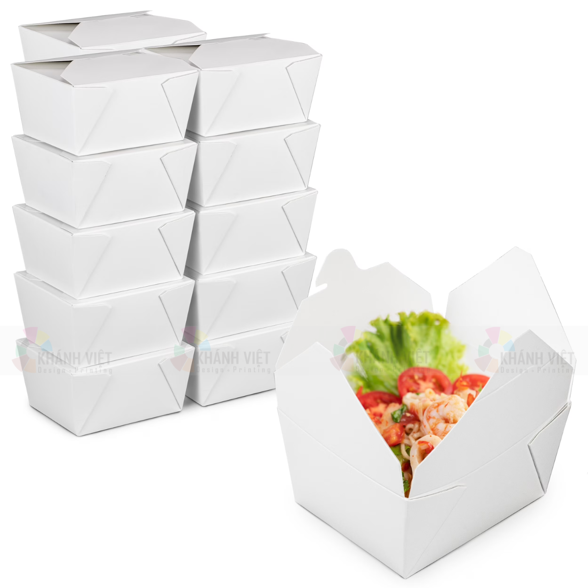 Hộp giấy đẹp đựng đồ ăn
