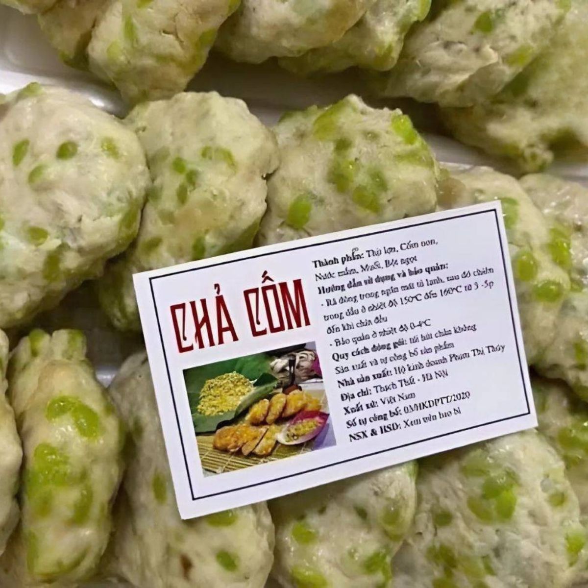 Tem giấy chả cốm