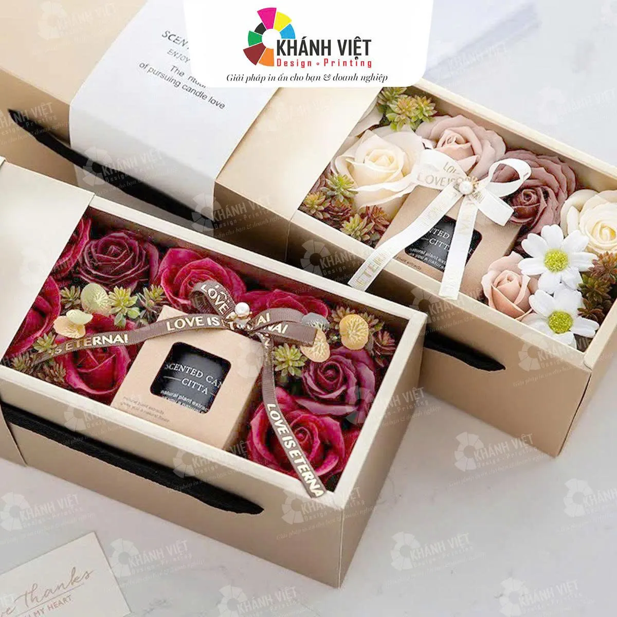 Carton lạnh chất giấy in hộp quà tặng