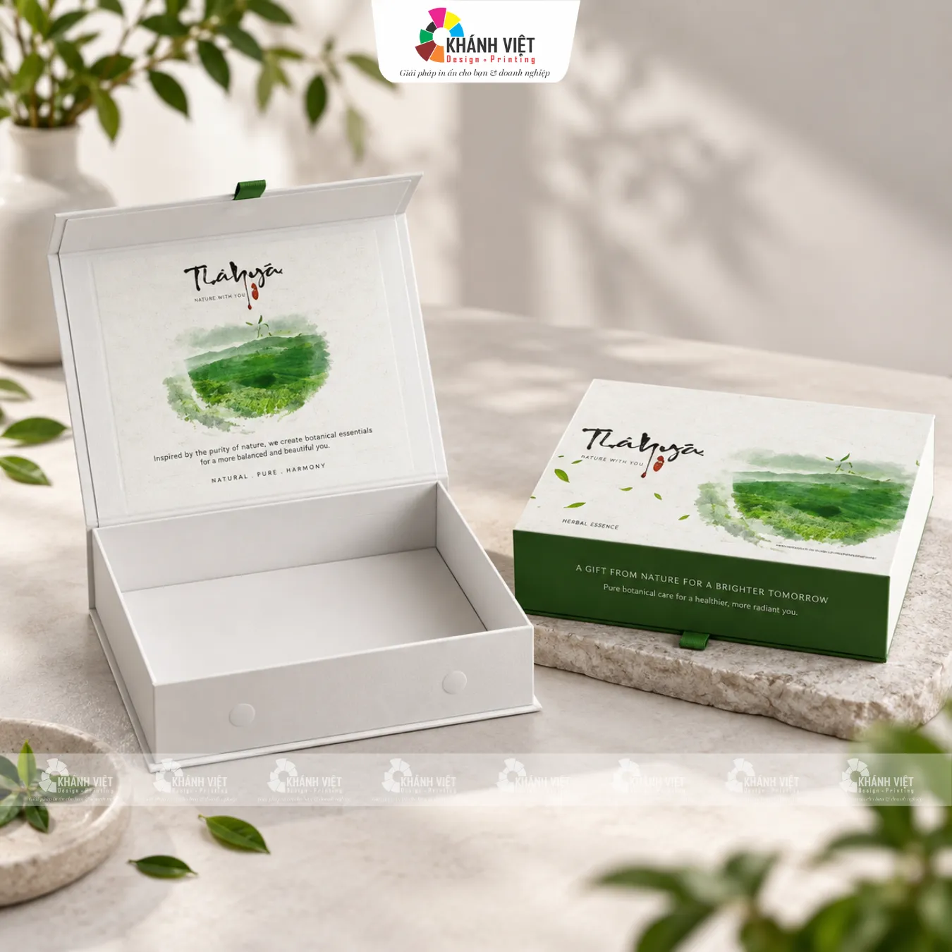 Hộp cứng nắp nam châm