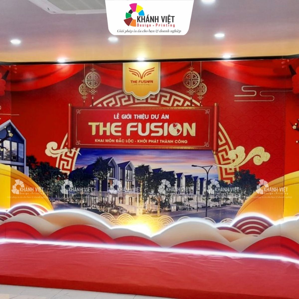 Backdrop ấn tượng, độc đáo cho các sự kiện