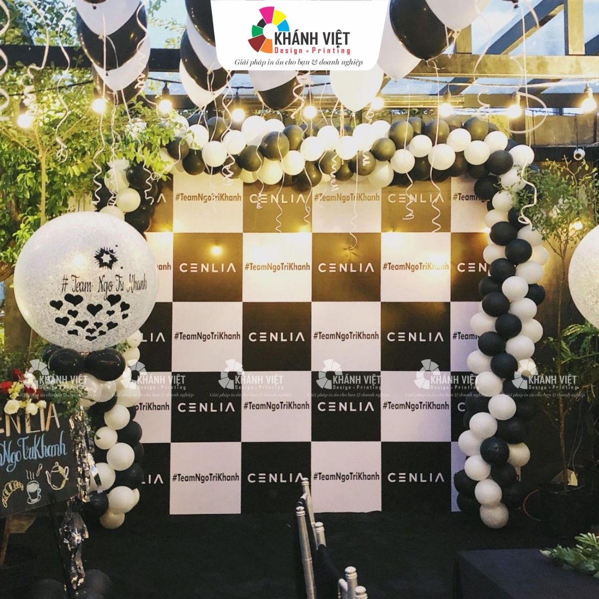 Backdrop cho sự kiện sinh nhật