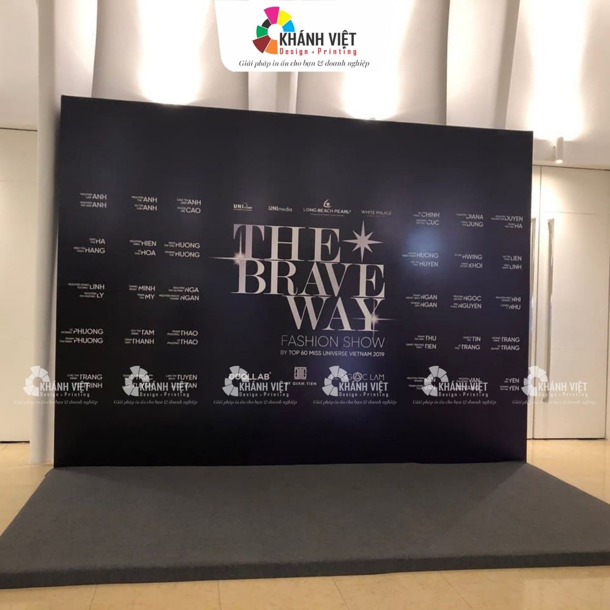 Backdrop đẹp, ấn tượng, bắt mắt để check-in