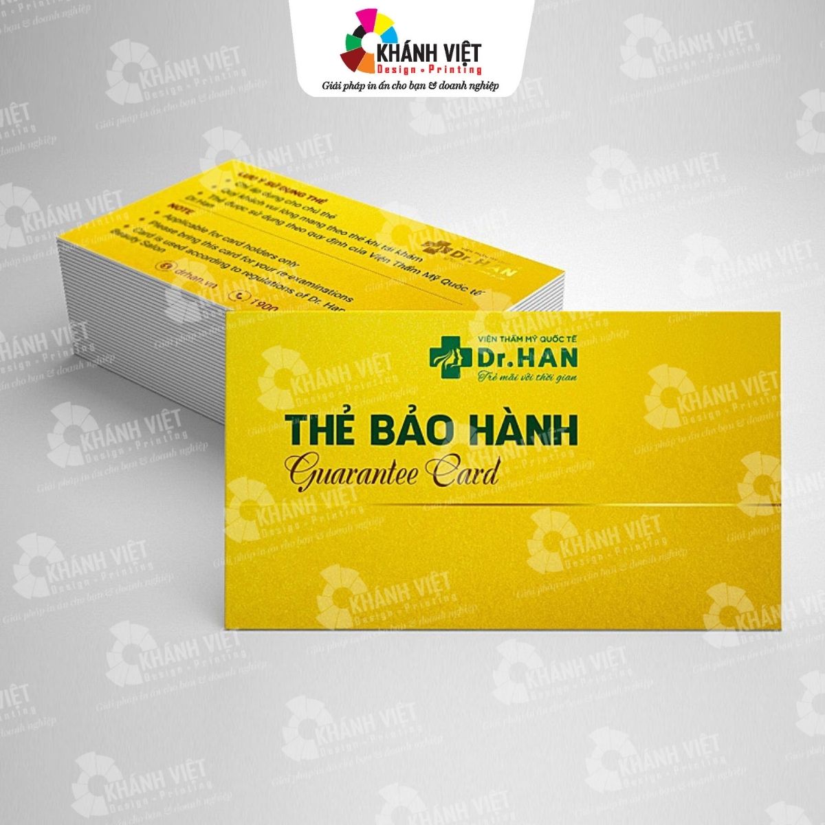 Thẻ bảo hành cho nhà thuốc