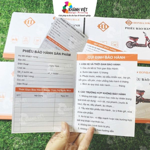 Thẻ bảo hành gấp 2