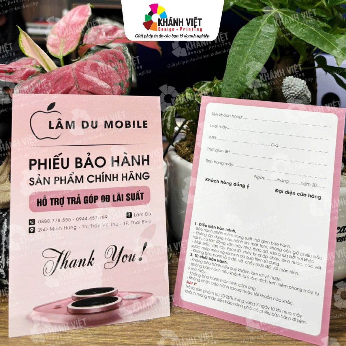 Lý do nên in phiếu bảo hành theo yêu cầu