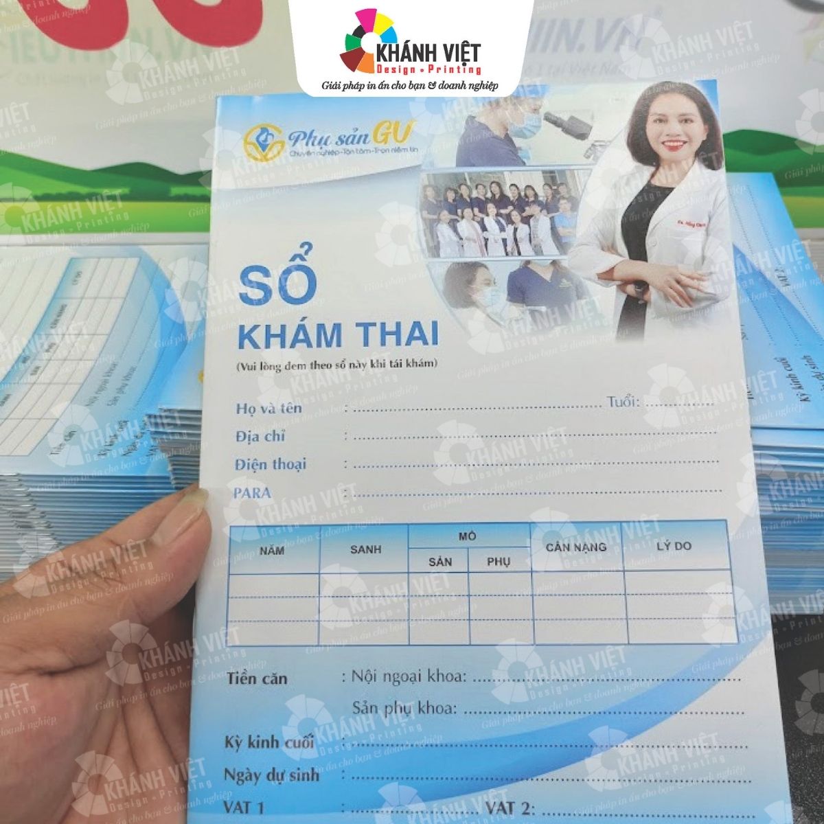 Sổ khám bệnh, theo dõi sức khỏe - 1