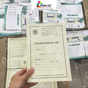 Sổ khám bệnh, theo dõi sức khỏe - 17