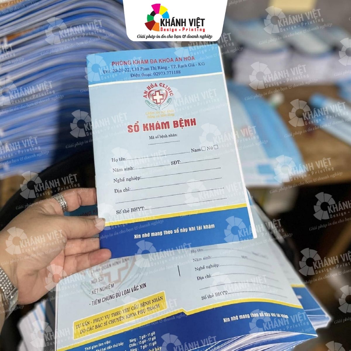 Sổ khám bệnh, theo dõi sức khỏe - 5