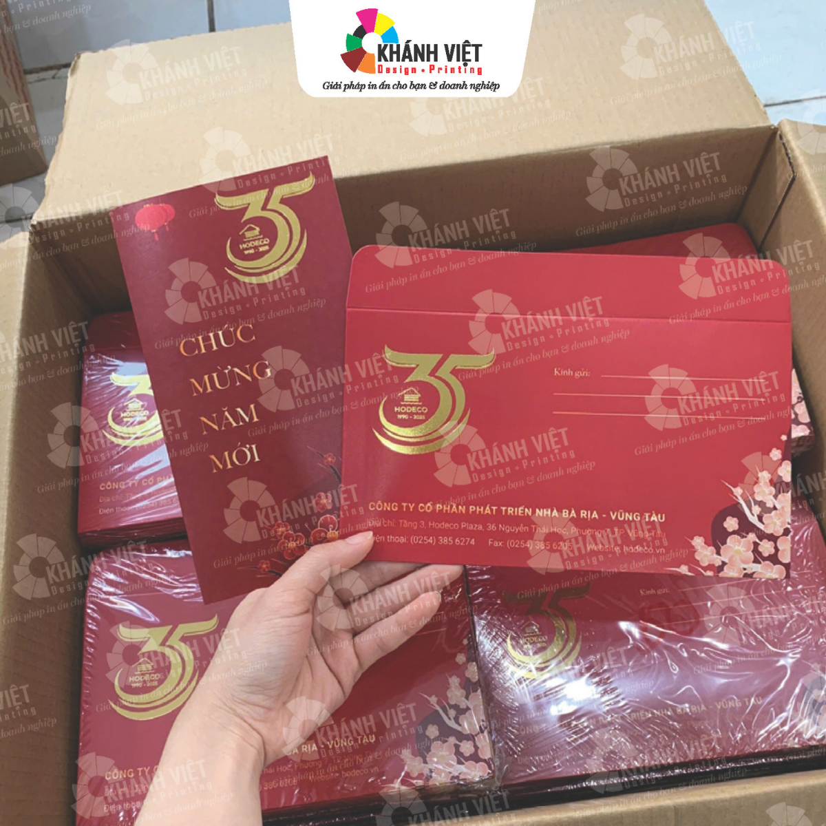 Chất liệu dùng để in thiệp tết bắt mắt