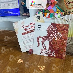 Thiệp tết đẹp, chuyên nghiệp, ấn tượng - 2