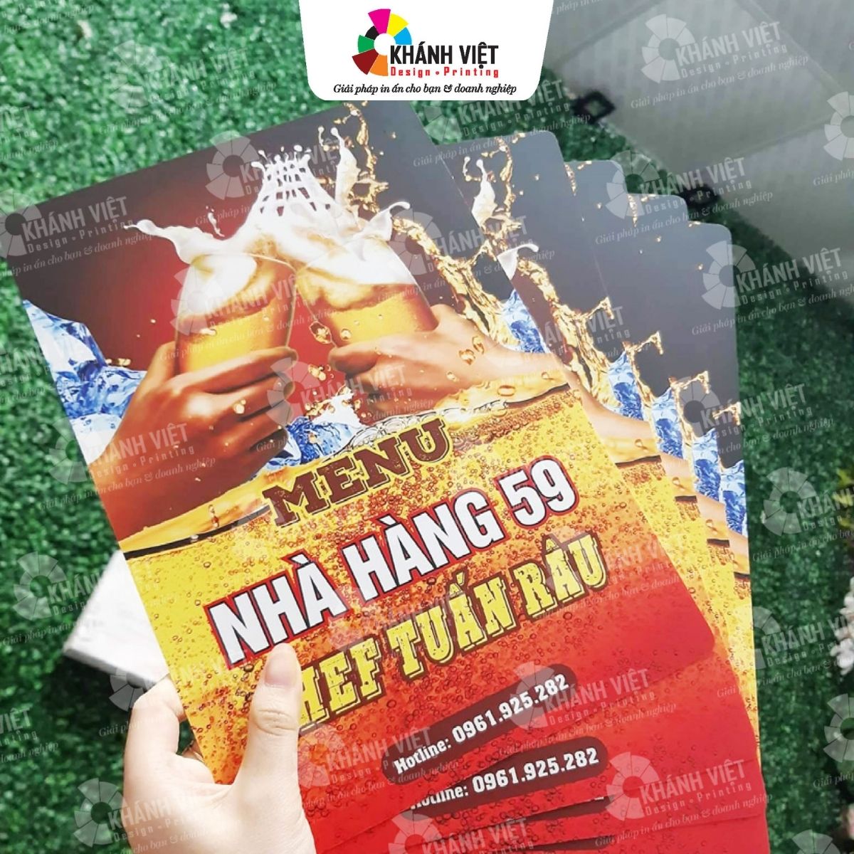 Mẫu menu nhà hàng, quán ăn, quán nhậu đẹp mắt - 1