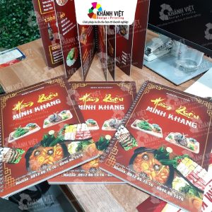 Mẫu menu nhà hàng, quán ăn, quán nhậu đẹp mắt - 11