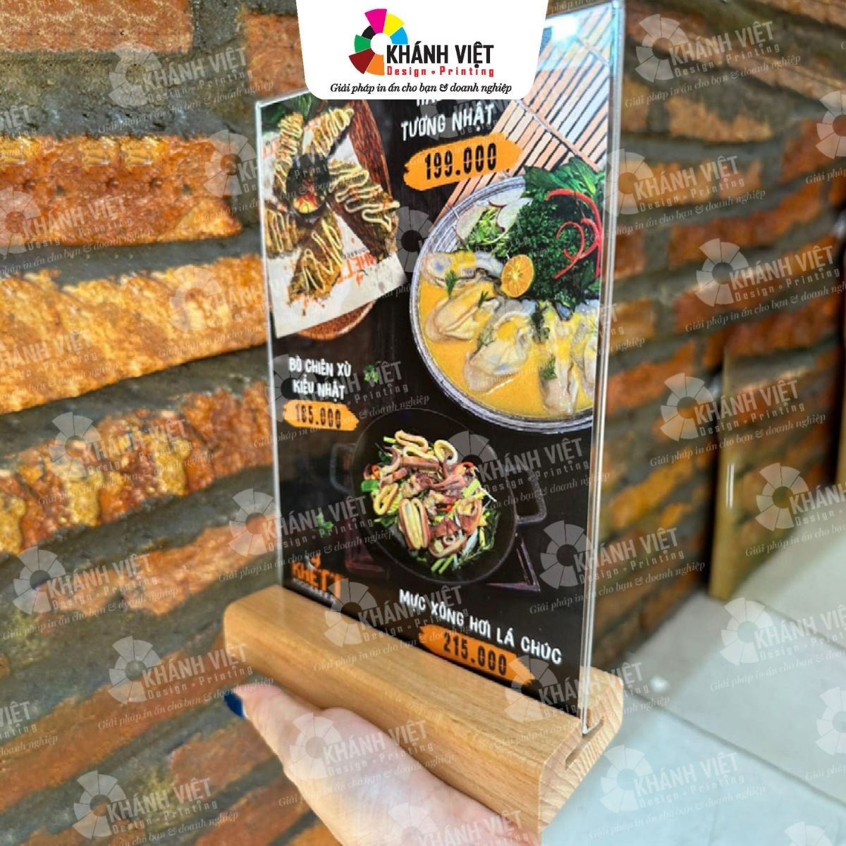 Mẫu menu nhà hàng, quán ăn, quán nhậu đẹp mắt - 2