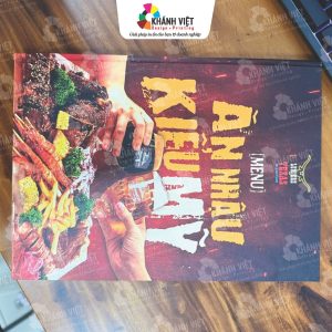 Mẫu menu nhà hàng, quán ăn, quán nhậu đẹp mắt - 7