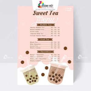 Menu độc đáo cho các quán trà sữa - 11