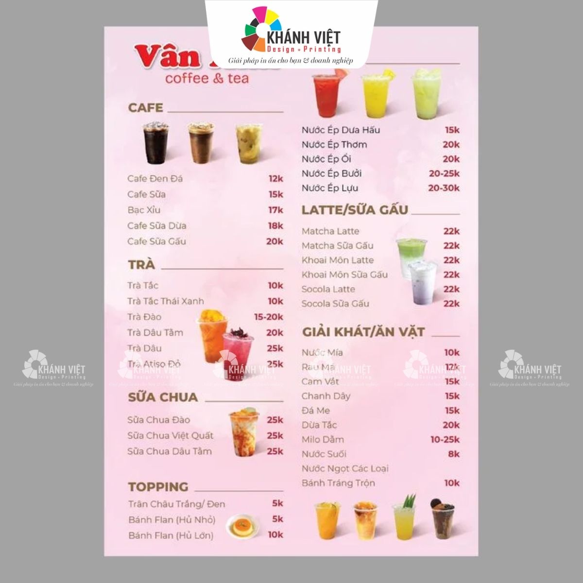 Menu độc đáo cho các quán trà sữa - 2