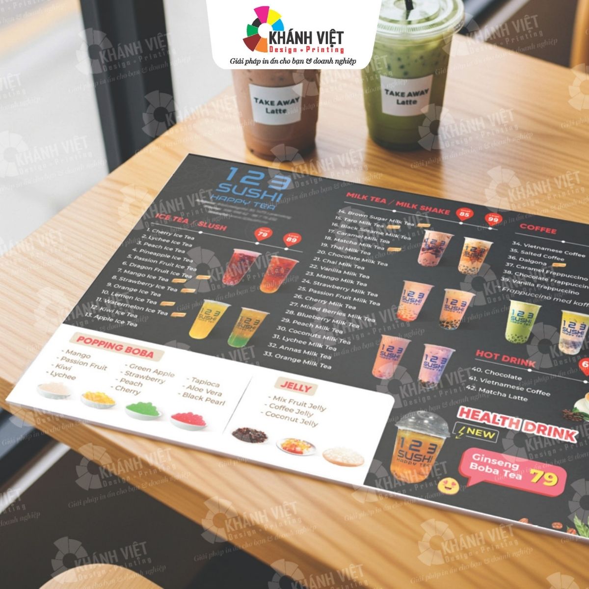 Menu độc đáo cho các quán trà sữa - 4