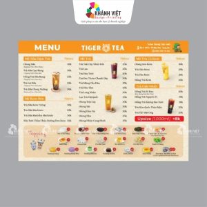 Menu độc đáo cho các quán trà sữa - 6