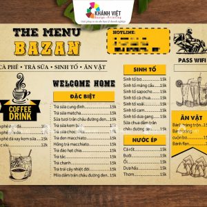 Menu độc đáo cho các quán trà sữa - 8