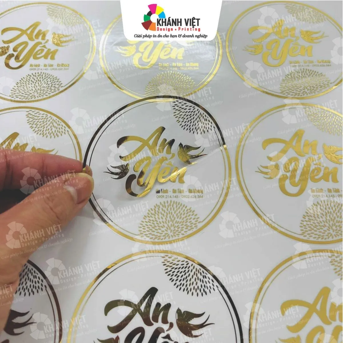 Nên in decal trong suốt cho sản phẩm nào