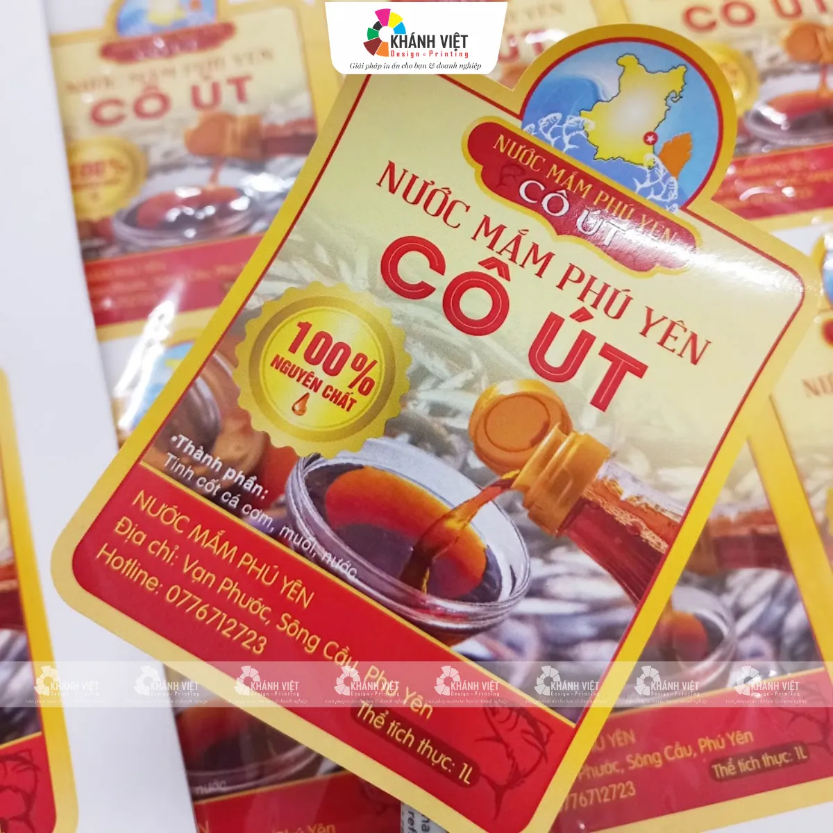 Dịch vụ in tem nhãn dán chai lọ
