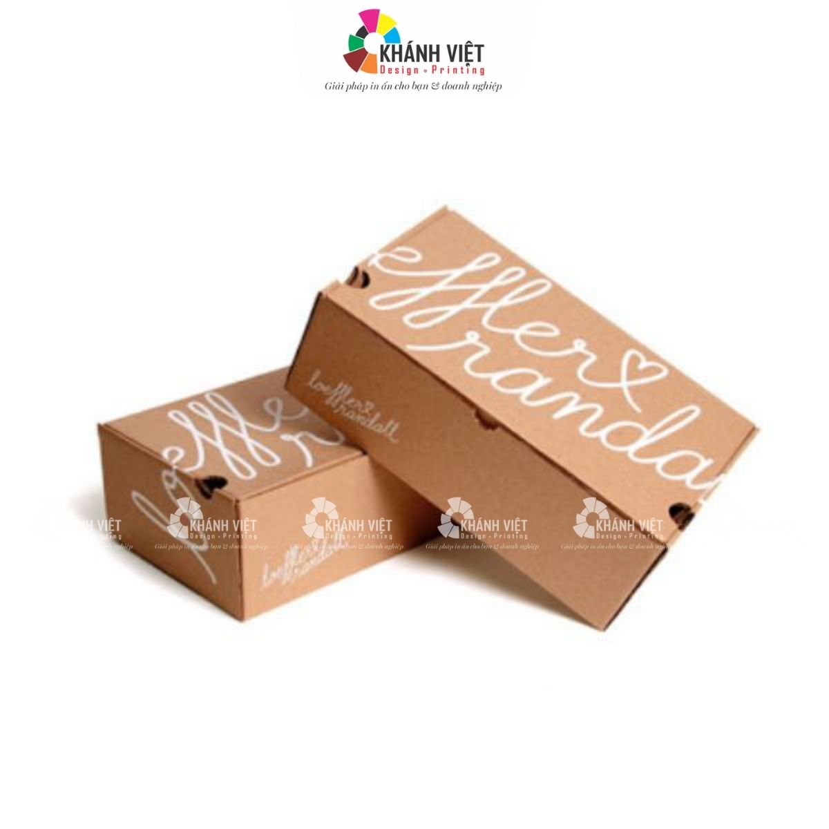 Mẫu hộp giấy Kraft đẹp mắt, độc đáo, tiện lợi - 1