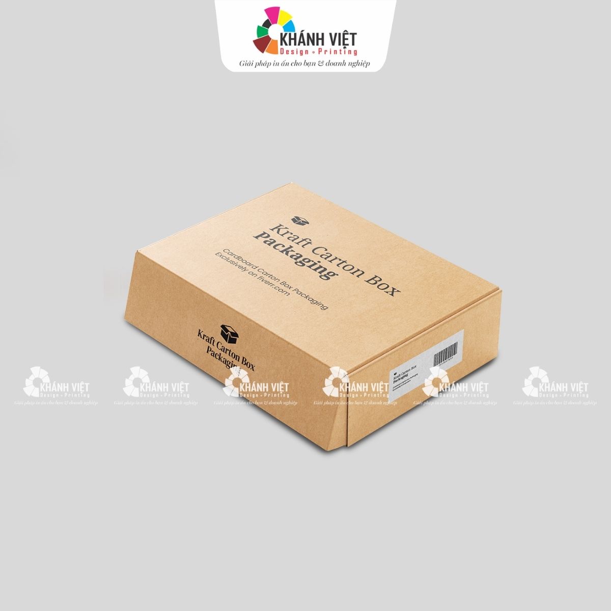 Mẫu hộp giấy Kraft đẹp mắt, độc đáo, tiện lợi - 3
