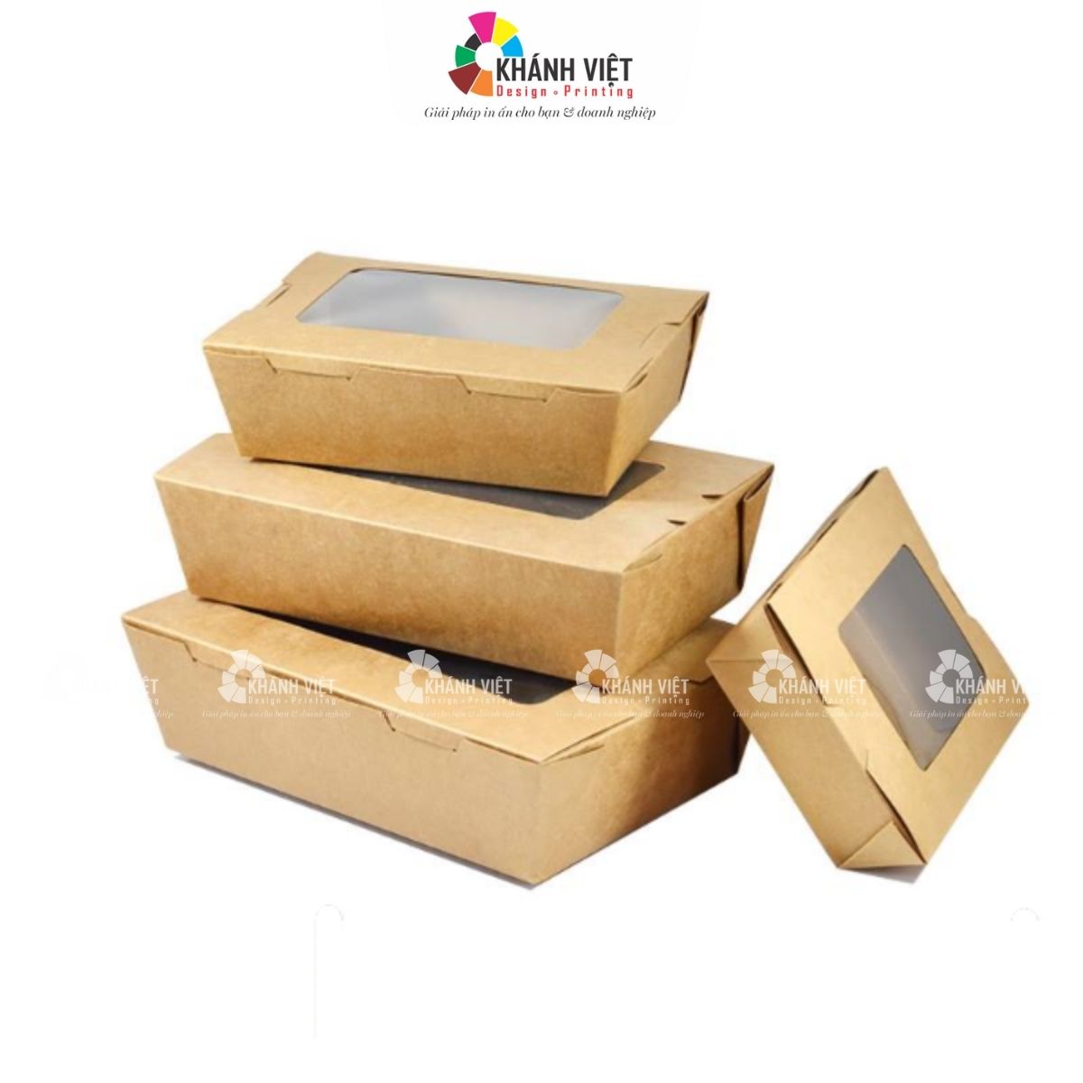 Mẫu hộp giấy Kraft đẹp mắt, độc đáo, tiện lợi - 2