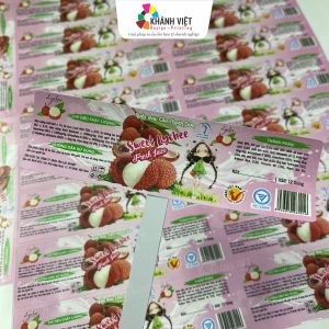 Decal rau câu nhiều hương vị