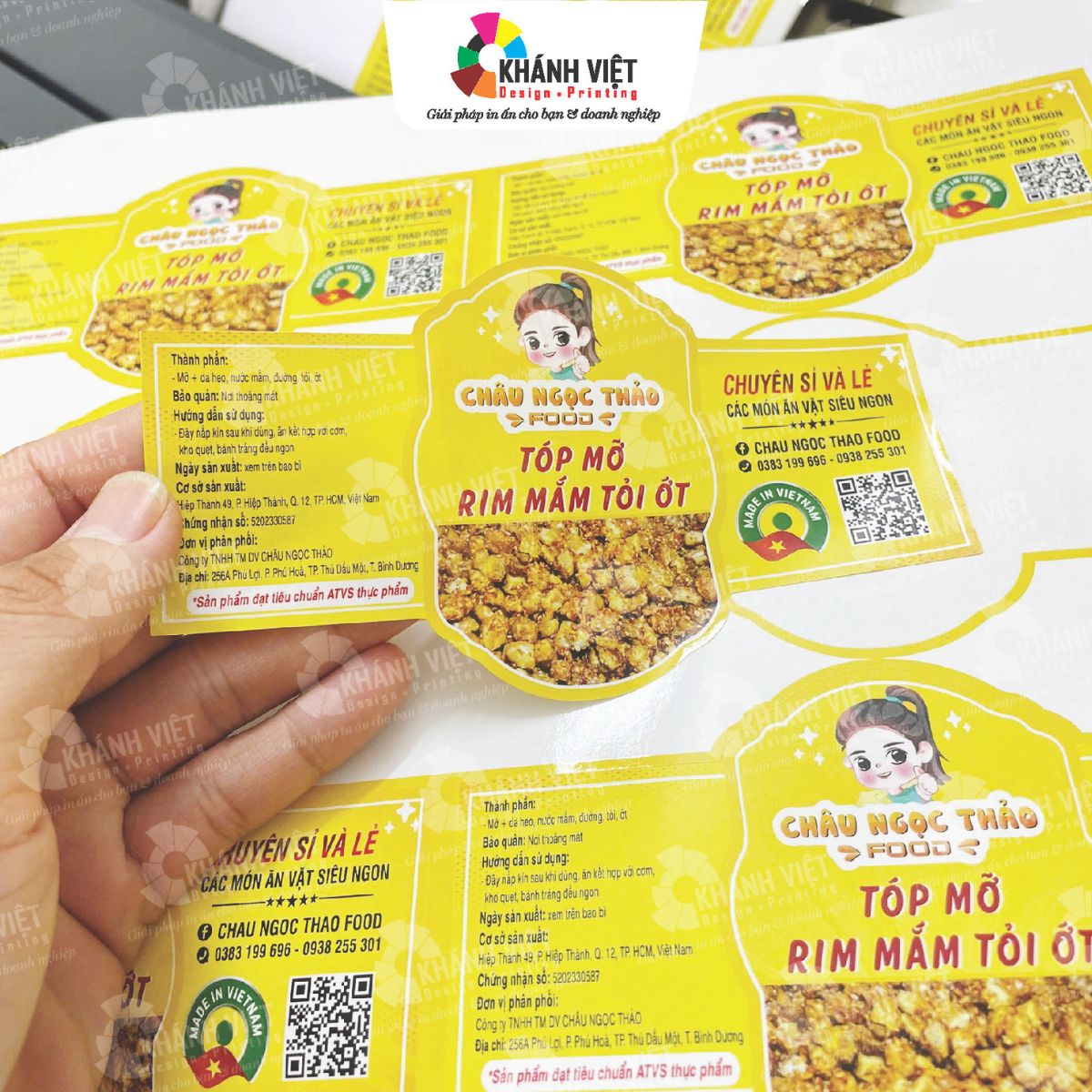 Kiểu dáng và kích thước in logo theo yêu cầu