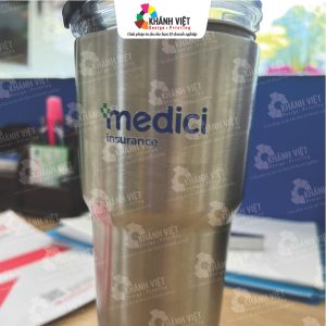 Logo dán ly giữ nhiệt