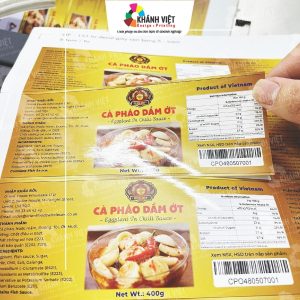 Tem nhãn cà pháo chuyên nghiệp, đẹp mắt - 1