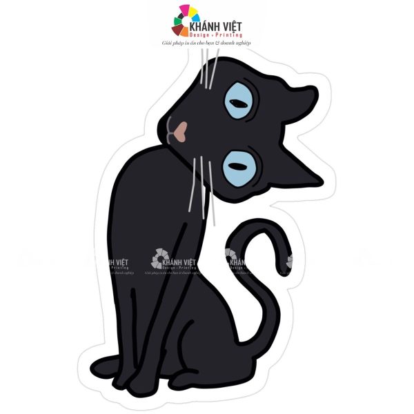 55+ Mẫu Sticker Trắng Đen Đẹp, Cực Nét, Ấn Tượng