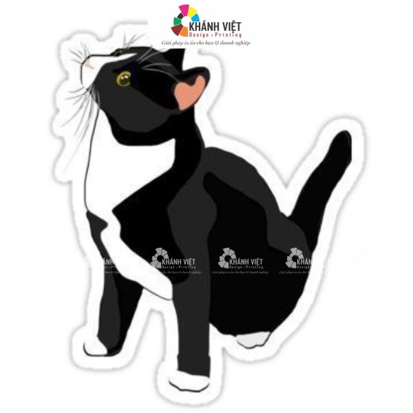 55+ Mẫu Sticker Trắng Đen Đẹp, Cực Nét, Ấn Tượng