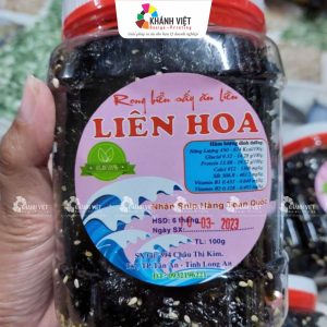Mẫu tem nhãn rong biển đẹp, ấn tượng - M5