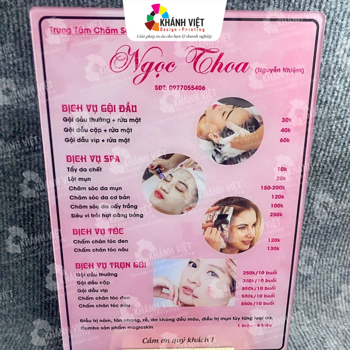 Mẫu voucher đẹp cho các tiệm spa, nails - 2