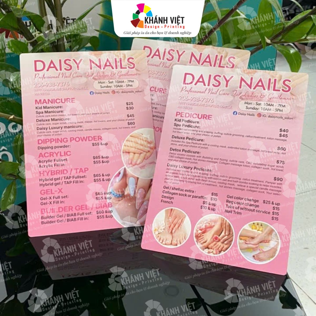In menu spa