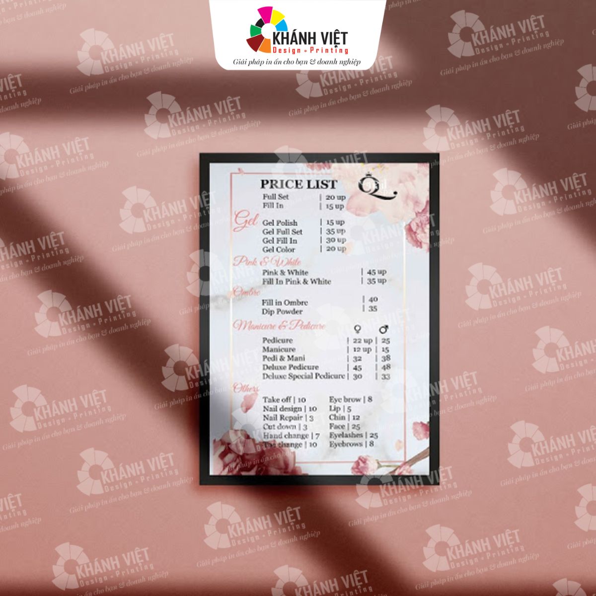 Mẫu voucher đẹp cho các tiệm spa, nails - 8