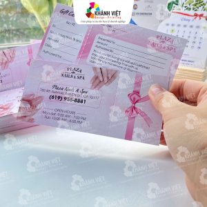 Mẫu voucher cuốn dạng xé đẹp mắt - 6