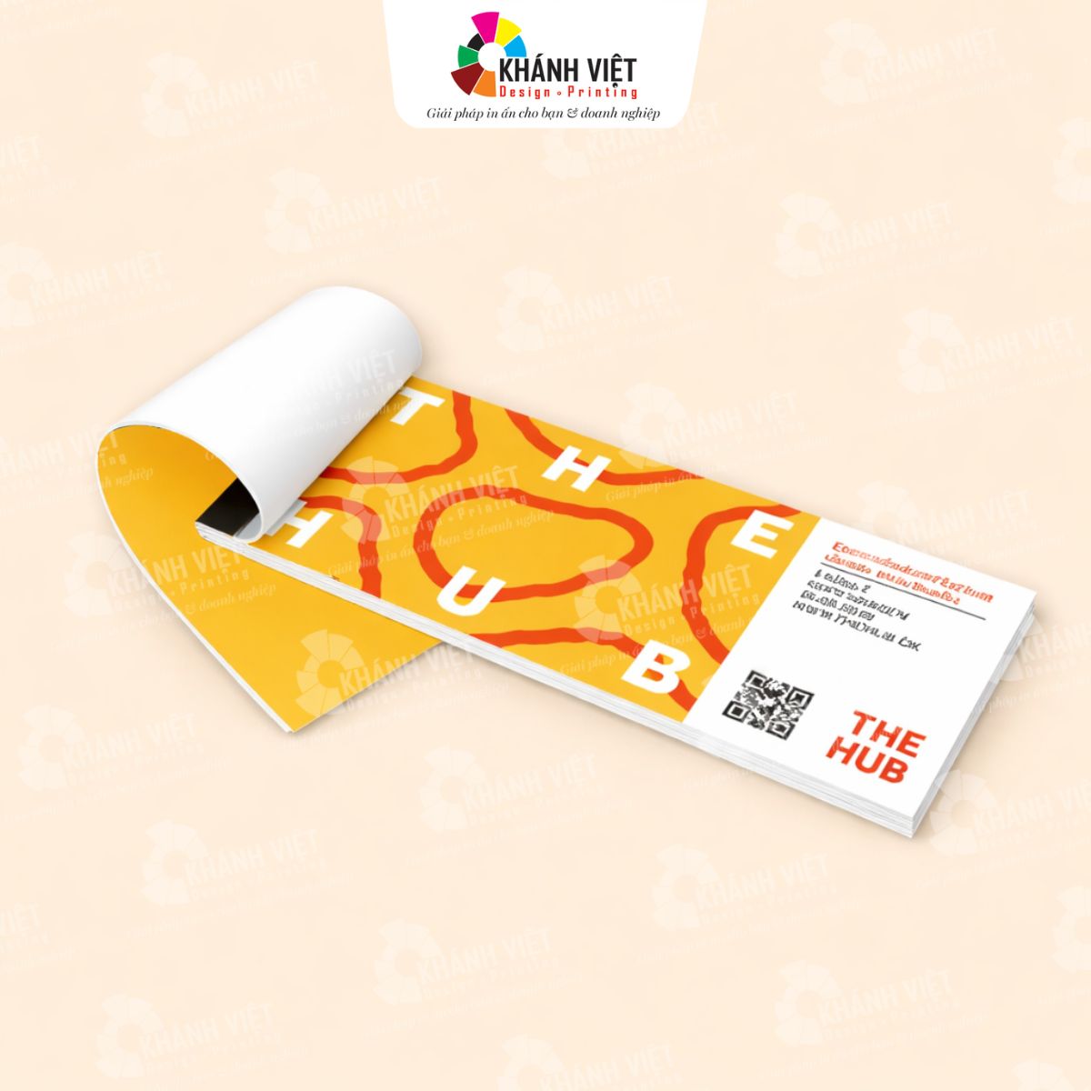 Mẫu voucher cuốn dạng xé đẹp mắt - 11
