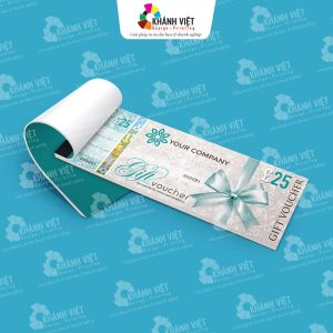 Mẫu voucher cuốn dạng xé đẹp mắt - 13
