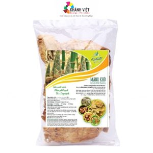 Tem nhãn măng khô đẹp, chỉn chu