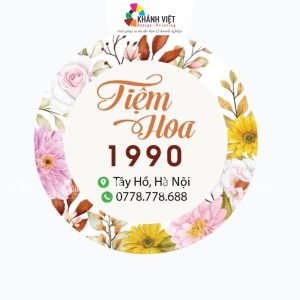 Tem shop hoa