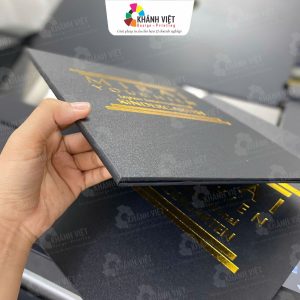 Bìa cứng sang trọng