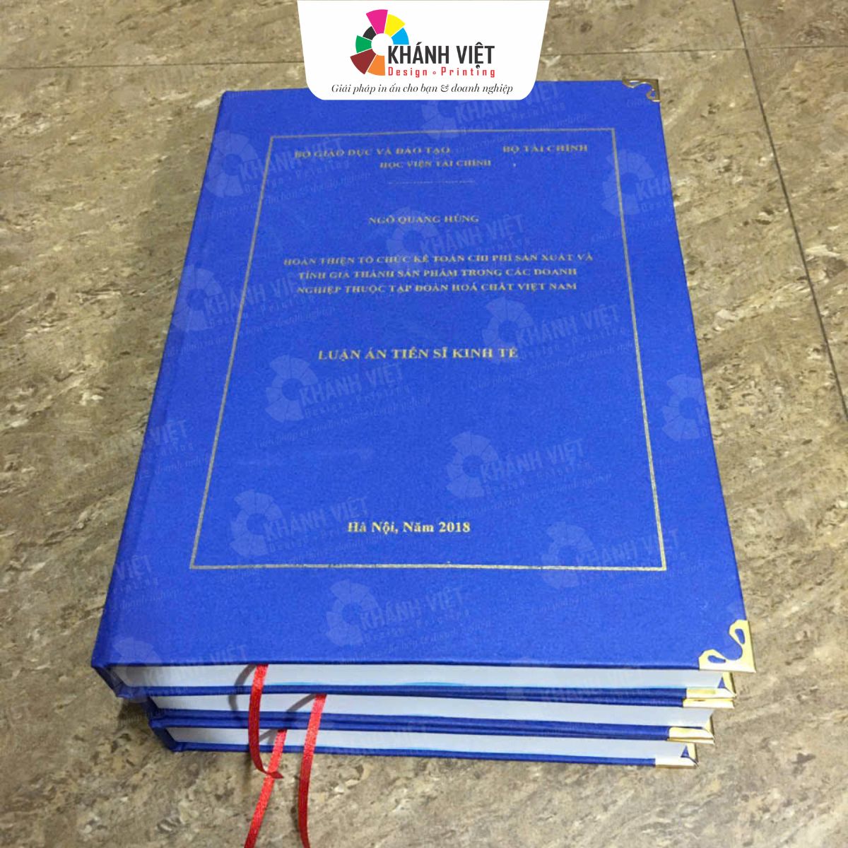 Bìa luận văn mạ vàng, ép nhũ cao cấp - 4