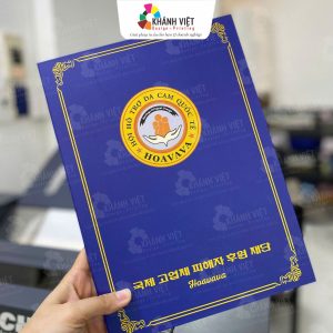 Bìa luận văn mạ vàng, ép nhũ cao cấp - 3