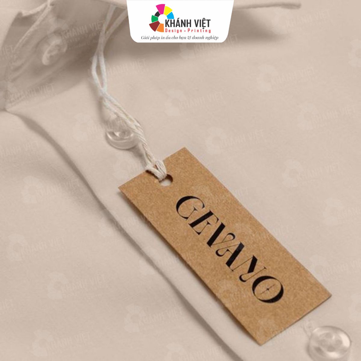 Thẻ treo kraft có dây