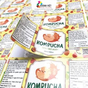 Tem dán chai kombucha đẹp, chuyên nghiệp - 16
